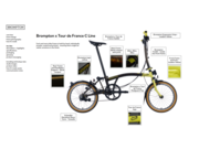BROMPTON x Tour de France c line click to zoom image